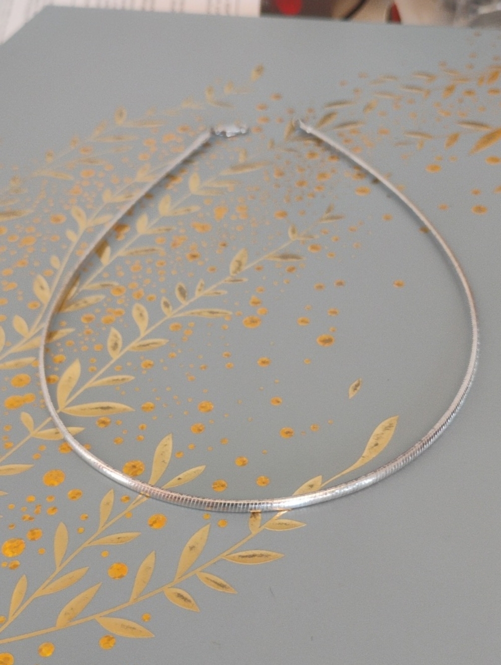 Sterling Silver Herringbone Necklace